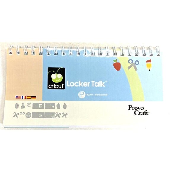 Cricut Locker Talk Shapes Cartridge W/ Keypad & Manual Provo Craft 29-0289 - Picture 3 of 8